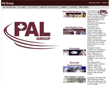 Tablet Screenshot of palgroup.ca
